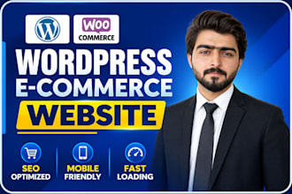 design wordpress woocommerce store website for your buisness
