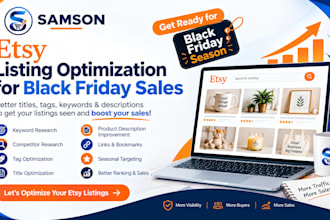 optimize your etsy listings for black friday sales