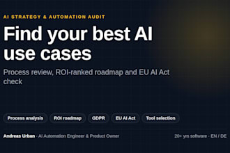 audit your business processes and build an ai automation roadmap