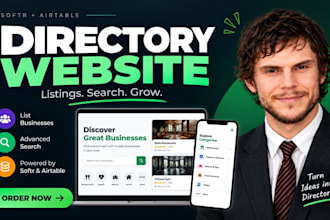 build a professional business directory website using softr and airtable