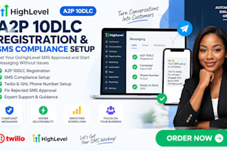 setup and fix gohighlevel ghl a2p 10dlc registration SMS compliance