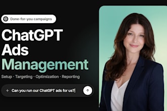 build and launch chat gpt ads for your online business