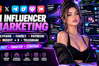 fast ai influencer onlyfans girl model, patreon fansly via reddit x tg marketing