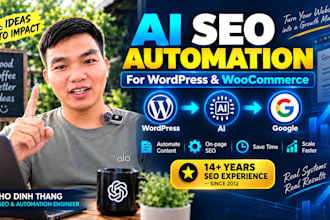 build an ai SEO automation system for your wordpress website