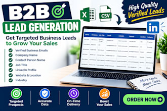 do targeted b2b lead generation and build quality leads lists