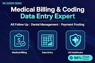 medical billing coder and copy paste work data entry special
