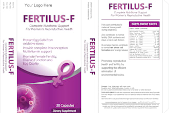 design professional supplement and medicine box packaging