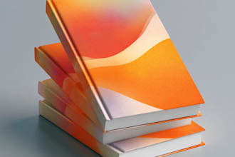 professional hyper realistic hand painted book covers
