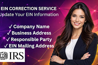 correct ein with irs for your llc