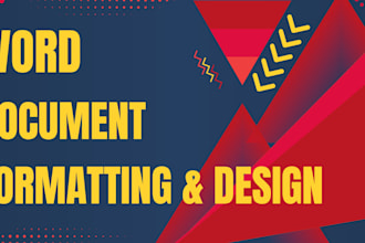 design, format, and layout microsoft word documents