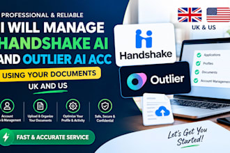 manage handshake ai, and outlier ai acc using your documents, UK and US
