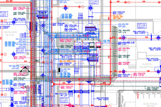 create professional mep coordination drawings in autocad