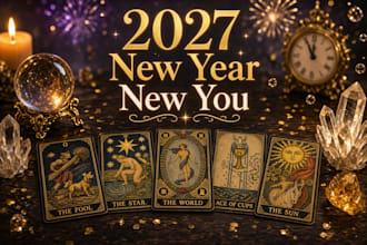 give you a 2027 new year new you tarot reading