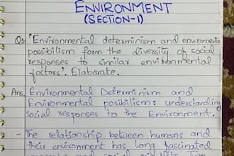 write neat handwritten essays and notes