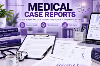do medical case reports,article and meta analysis, review,literature, systematic