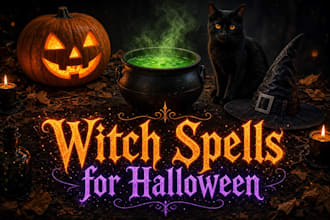 create a personalised halloween witchy spell or ritual