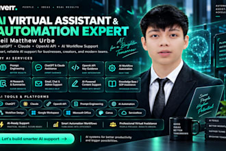 be your ai virtual assistant for chatgpt claude and openai workflows