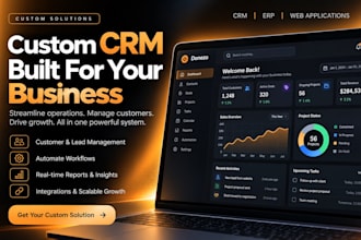 develop custom CRM software and business web applications with react and nextjs