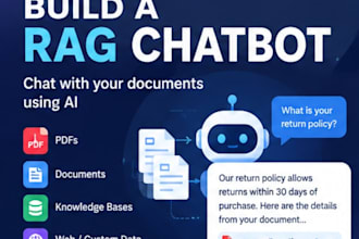 build a rag chatbot for your documents or knowledge base