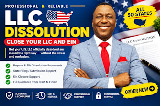 handle your llc dissolution, close your llc and ein