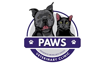 design spay neuter veterinary clinic logo