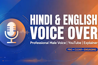 dub english videos to hindi voice over