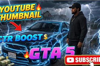 make viral gta 5 youtube thumbnail, gta roleplay thumbnail