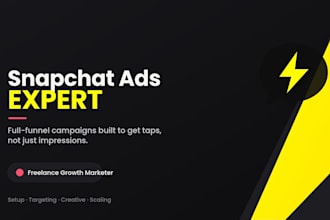 create and manage profitable snapchat ads campaign