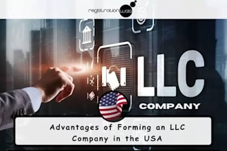 llc registration, llc, wyoming llc and usa bank creation