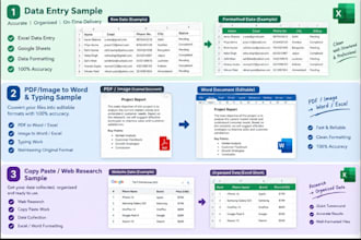 do data entry and typing work