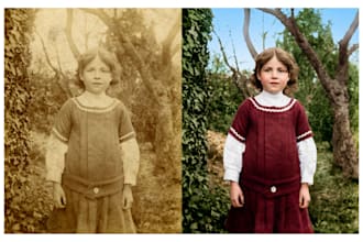 restore, colorize and enhance your old family photos with ai