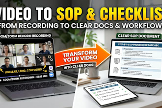 turn your loom or screen recording into a clear sop