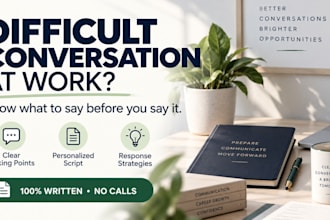 help you prepare for a difficult workplace conversation