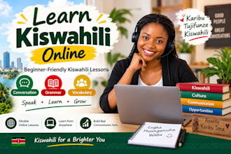 teach you kiswahili online for beginners