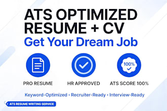 do HR operations recume writing and front end development