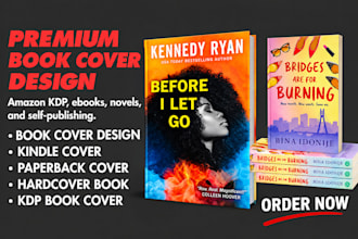 design a premium kindle, paperback, and hardcover book cover
