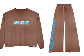 design vintage distressed streetwear graphics for brand