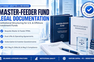 draft master feeder fund ppm and investor documents