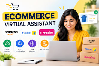 upload and optimize products on amazon, flipkart and meesho