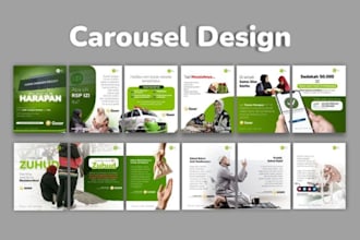 do social media post design,instagram post carousel design, facebook ads design