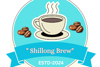 design a professional cafe logo for your coffee shop