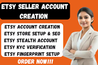 create and setup your unsuspended etsy seller account etsy account creation
