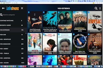 develop or rebrand your iptv app for android ios and smart tv with admin panel