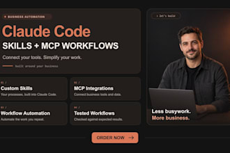 build claude code skills and mcp workflows for business automations claude sop