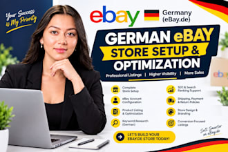 german ebay listing german ebay setup ebay optimization ebay lister ebay sales