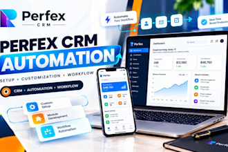 customize perfex crm, fix perfex crm modules, create perfex business automation