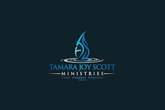 do modern church ministry and christian apparel logo design