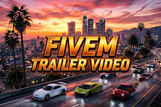 fivem loading screen, cinematic fivem trailer video, fivem intro, fivem teaser