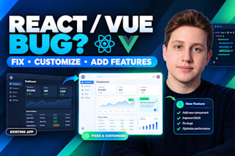 fix react bugs and component errors
