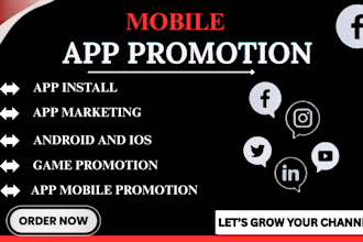 promote your mobile app and increase app installs
